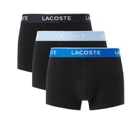 Lacoste Boxershorts Stretch Cotton – 3er Pack schwarz/blau/weiß – Größe S