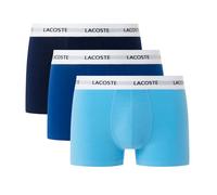 Herren Boxershorts Lacoste Stretch Cotton 3P - navy blue/blue/navy blue - Blau (L)