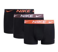 Nike 0000ke1156 Trunk Boxershorts 3 Einheiten XL Black Turf Orange / Tattoo / Black Wb