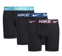 Herren Boxershorts Nike Dri-Fit Essential Micro 3P - crush/dusty cactus/blue force - Schwarz (M)