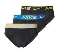 Nike Essential Micro Hip Brief Boxer Short - 3er Pack Herren-grau, blau, Größe L