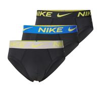 Nike Essential Micro Hip Brief Boxer Short - 3er Pack Herren-grau, blau, Größe M