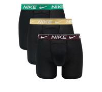 Herren Boxershorts Nike Dri-Fit Ultra Comfort Brief 3P - Schwarz (M)