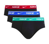Herren Boxershorts Nike Everyday Cotton Stretch 3P - black/stadium green/royal blue/union red - Schwarz (XS)