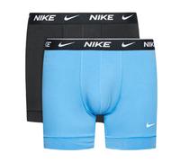 Herren Boxershorts Nike Everyday Cotton Stretch Boxer Brief 2P - uni blue/black - Mehrfarbig (S)