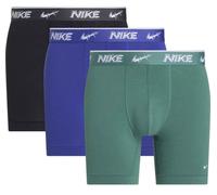 Herren Boxershorts Nike Everyday Cotton Stretch Brief 3P - green/blue/black - Mehrfarbig (L)