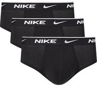 Herren Boxershorts Nike Everyday Cotton Stretch Brief 3P - Schwarz (L)