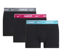Herren Boxershorts Nike Everyday Cotton Stretch Trunk 3P - dusty cactus/rush pink/cool grey - Schwarz (XL)