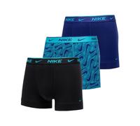 Nike Herren Trunk 3pk Unterwäsche, Dsty Ccts Swsh PRT/Dp Royl Bl/Blk, XL