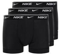 Nike Herren Essential Trunks 3er-Pack – kurze Beinlänge, enganliegend, Stretch – Schwarz, M