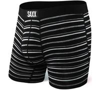 Herren-Boxershorts SAXX Viber Super Soft BB schwarzer Küstenstreifen XXL
