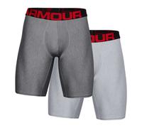 Herren Boxershorts Under Armour Men's UA Tech 9in Boxerjock 2-Pack - Grau (S)