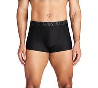 UNDER ARMOUR Herren Boxershorts, 3er Pack - Performance Tech Trunks, Stretch, einfarbig Schwarz S