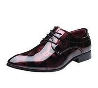 Herren Business Halbschuh aus Leder,mit perforiertem Obermaterial Herren Oktoberfest Outfit Oktoberfest Herren Anzugschuhe Braun Mens Loafers Men Shoes Leather