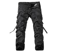 Herren Cargo Hose Camouflage Freizeit Militär Hose Hiking Sport Herren Cargohose Loose Fit Mehrere Tasche Outdoor Arbeitshosen Jogginghose Sporthose Workwear Armee Militär Wanderhose Outdoorhose