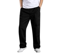 Herren Cargohose Lang Winter Herren Casual Fashion Solid Color Trendy Workwear Lose Baumwolle Gerade Bein Hose Herren Hose Winter