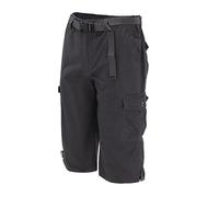 Herren Cargoshorts Männer Kurze Dünne Lose Plus Size Shorts Multipocket Hose Outdoor Casual Camouflage Cropped Baumwolle Hosen Kurz Sehr Sommer Cargo Short Cargohose Bermuda Jogginghose Grey M