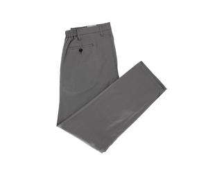 Herren Chino Hose Grau mit Stretch ? Komfortbund Stoffhose für Business & Freizeit ? Elastische Baumwollhose Modern Fit 31