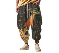 Herren Chino Hose Trainingshose mit Reißverschluss Am Bein Männer Cargohose Hosen Herren Elegant Jogginghose Herren Druckknöpfe Herren Jogginghose Smooth Warmer Jogginganzug Herren Track Pants Baggy