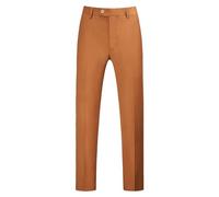 Herren-Chinohose, Stretch, lässig, elegant, Herren-Chino, schmale Passform, Köperstoff, Business-Anzug, Hose, Büro, Arbeit, Zuhause, elegante Anzughose für Hochzeit, Abschlussball, coffee, 5XL