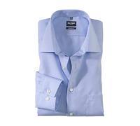 OLYMP Herren Oberhemd Langarm Luxor,Uni,modern fit,New Kent,Bleu 11,40