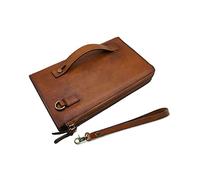 Herren-Clutch-Tasche, echtes Leder, Handtasche, Luxus-Geldbörsen