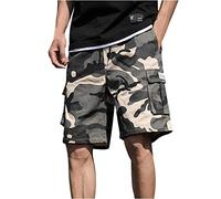 Herren Cotton Sweat Short Kurze Hose Bermuda Sweatpant Baumwolle