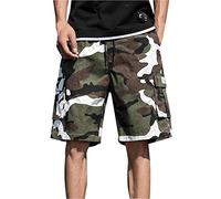 Herren Cotton Sweat Short Kurze Hose Bermuda Sweatpant Baumwolle