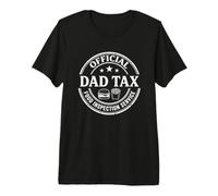 Herren Dad Tax Food Inspection Lustiger Spruch Vater Papa Familie Papa Premium T-Shirt