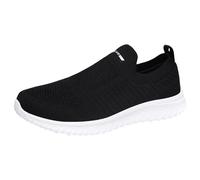 Herren Damen Sneakers Mesh Gym Turnschuhe Freizeitschuhe Laufschuhe Sportschuhe Slip On Sneaker Memory Foam Turnschuhe Sportschuhe Bequeme Schlupfschuhe Atmungsaktiv Walking Schuhe