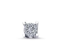 Herren Diamant Ohrringe Ohrstecker in 1,00 Carat Solitär Aussehen in Gold