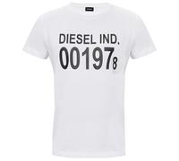 Herren Diesel T-Diego 001978 T-Shirt in Weiß XL