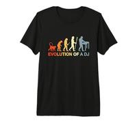 Herren Disc Jockey Evolution DJ Premium T-Shirt