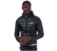 EA7 Train Core Light Down Hoodie Jacket Black XXL