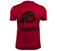 Herren Fitness Funktionsshirt T-Shirt mit Logo Sport Outdoor Rot M