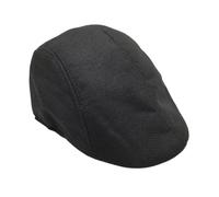 Herren-Flachmütze Herren Baskenmütze Mütze Herbst Sommer Leinen Hüte Mode Schiebermützen Klassische Vintage Cabbie Cap(Color 07)