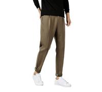 Herren Fleece Wolle Hosen Winter Lang Hosen Herren Chino Hose Winterhose aus Wolle Relaxed-Fit Anzughose Sweathose Jogginghose Aestethic Sweatpants Outdoorhose Elegant Business Freizeithosen