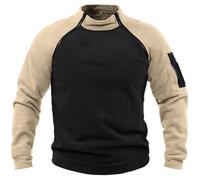 Herren Fleecejacke Outdoor Softshell Jacke Winterjacke Winddicht Armee Jacke Taktisch Stil Fleece Militär Jackes Windjacke Military Athletic Sport Jumper Tops Pullover Taktische Jackes Herren