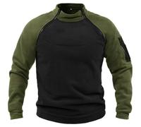 Herren Fleecejacke Outdoor Softshell Jacke Winterjacke Winddicht Armee Jacke Taktisch Stil Fleece Militär Jackes Windjacke Military Athletic Sport Jumper Tops Pullover Taktische Jackes Herren