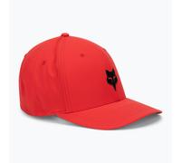 Herren Fox Racing Fox Kopf wählen Flexfit Hut Flamme rot