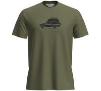 Herren-Funktionsshirt Icebreaker M Mer 150 Tech Lite SS Tee Cosy Camper Größe: XXL / Farbe: grün
