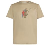 Icebreaker Merino 150 Tech Lite Bear Catch Kurzarm-t-shirt L Flagstone