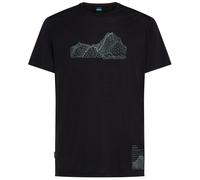 Herren-Funktionsshirt Icebreaker Merino Blend 125 Cool-Lite™ Sphere SS Tee Beta Größe: XXL / Farbe: schwarz