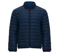 Herren gefütterte Steppjacke Finland aus Polyester Marineblau XL