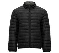 Herren gefütterte Steppjacke Finland aus Polyester Schwarz XL