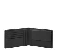 Herren-Geldbörsen mit RFID-Schutz Schwarz - Farb-Varianten: Schwarz