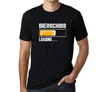 Herren Grafik T-Shirt Bierschiss Beladen - Bierschiss Loading - Öko-Verantwortlich Vintage Jahrgang Kurzarm Lustige Druck Geburtstag Geschenk Mann Dunkelschwarz XL