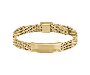 Herren Gravurarmband Alen aus vergoldetem Edelstahl