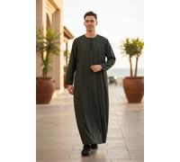 Herren grün Ramadan Eid marokkanische Jubba Robe Kaftan Djellaba Thobe LFS -TT-008 60