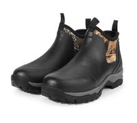 Herren Gummistiefel Kurzstiefel Neopren Isoliert Wasserdicht Stiefelette | Warm Gefüttert Winterstiefel, Antirutsch Dicke Sohlen Neoprenstiefel für Herren Jagd Angeln Hof